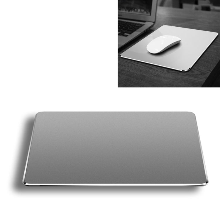 Tappetino per mouse da scrivania con tappetino antiscivolo su entrambi i lati in lega di alluminio, dimensioni: M, Size : M Tappetino per mouse da scrivania con tappetino antiscivolo su entrambi i lati in lega di alluminio, dimensioni: M, Size : M